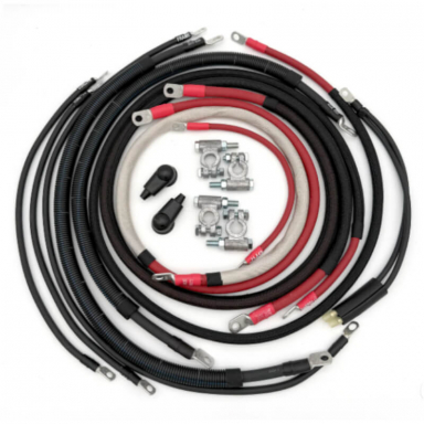 5.9 24v Cummins 1/0GA Battery Cable Kit Big7Kits